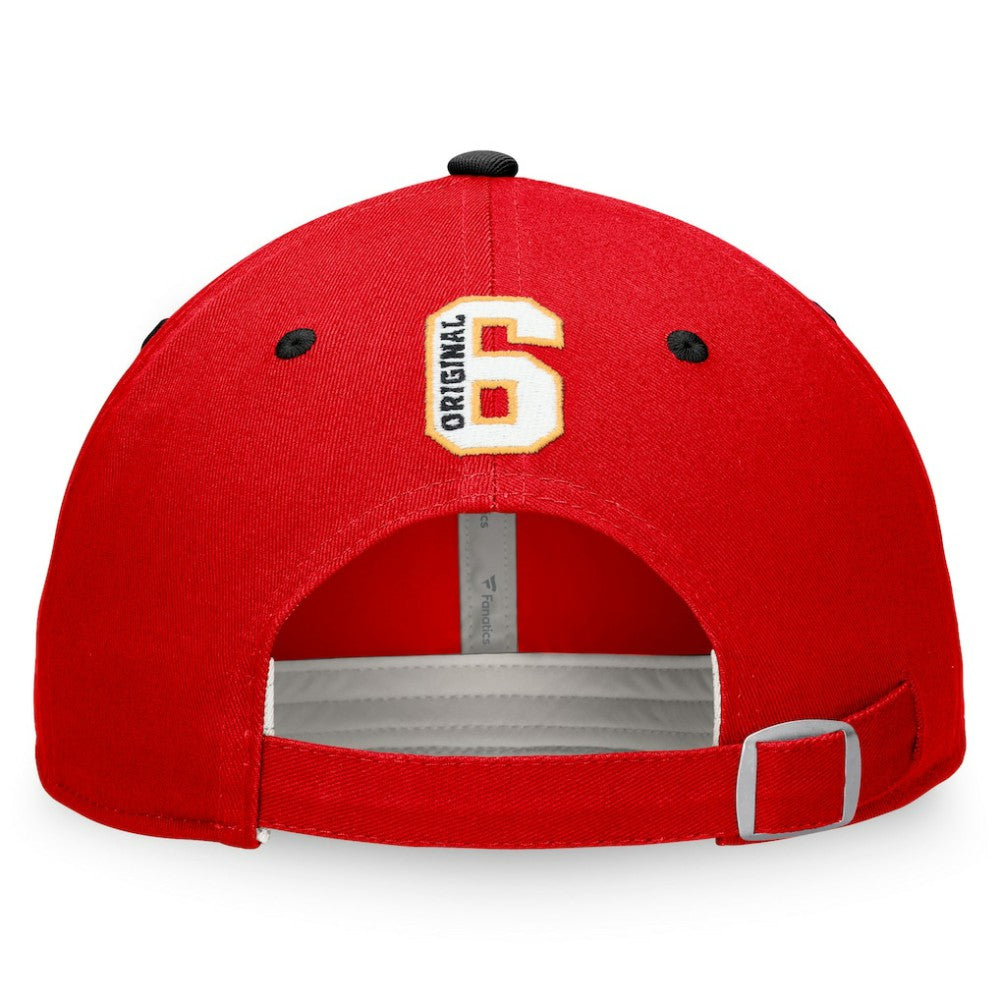 Chicago Blackhawks Fanatics Original Six Adjustable Hat - Red Hats