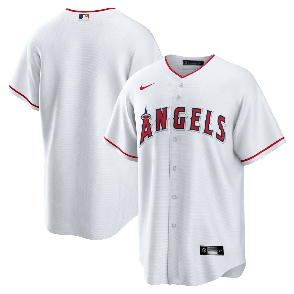 Los Angeles Angels Home Blank Replica Jersey White