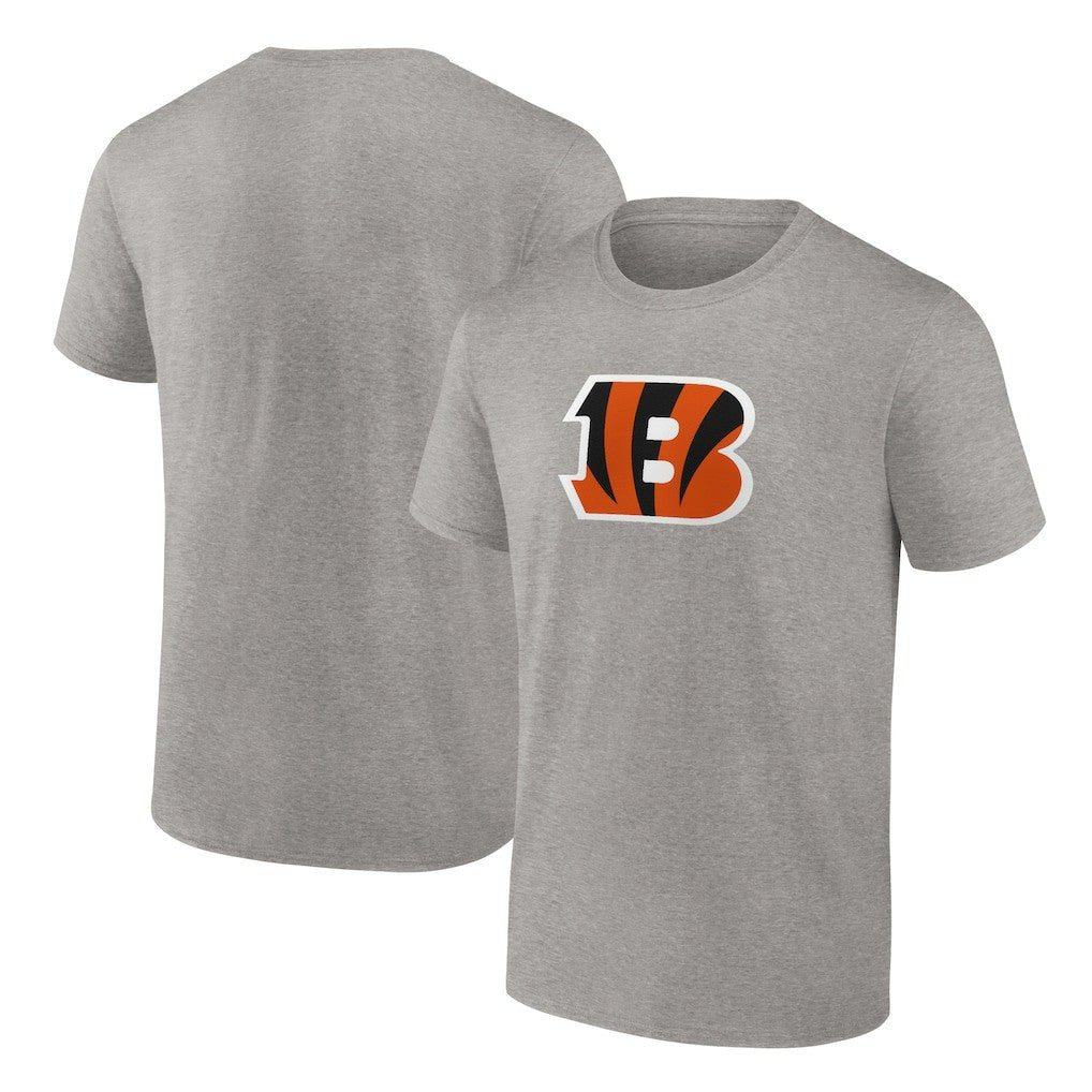 Cincinnati Bengals Primary Logo T-Shirt - Heather Gray for sale