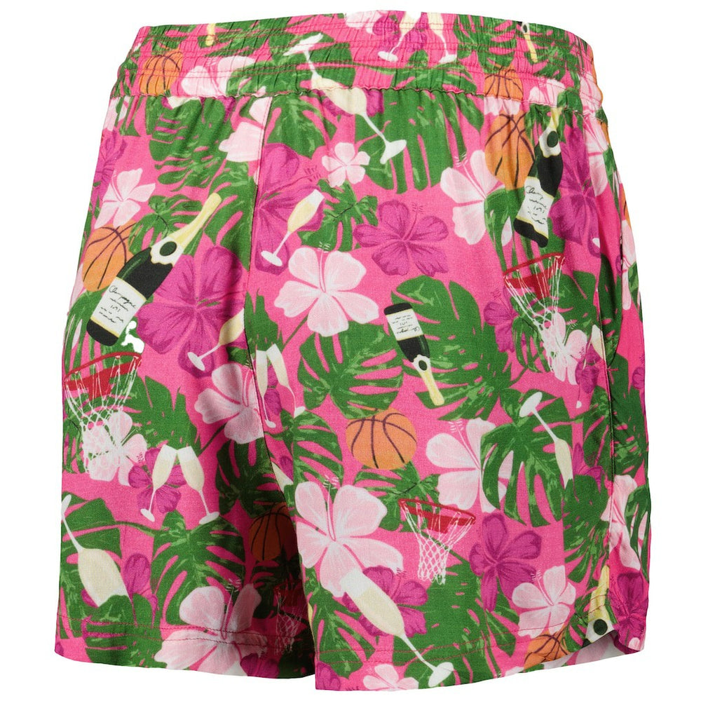 Golden State Warriors Lusso Women's Finley-Frankie Party Top & Shorts Set sale - Pink shop