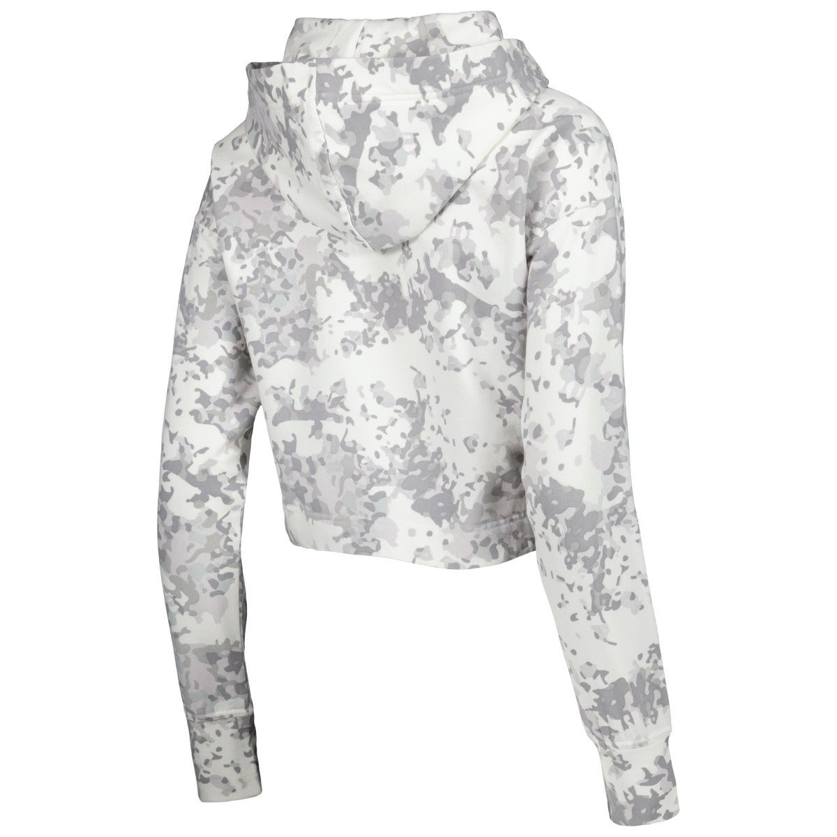 Phoenix Suns Lusso Women's Maia Tri-Blend Cropped Quarter-Zip Top - Gray/White cheap