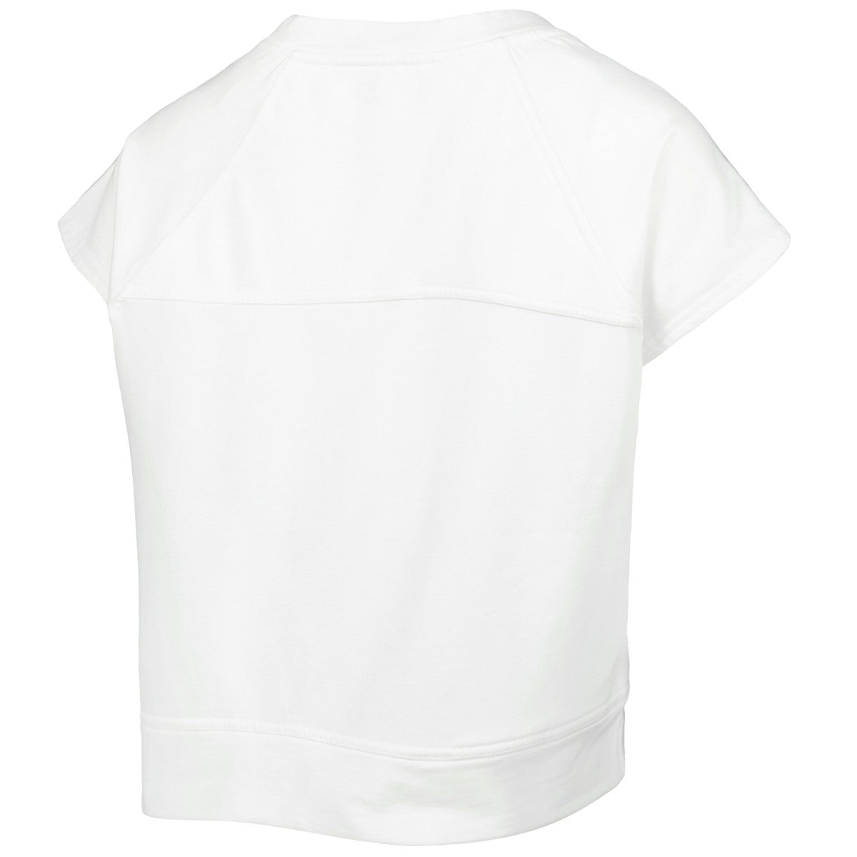 Phoenix Suns Lusso Women's Margot Cropped Tri-Blend Cap Sleeve Sweatshirt - White shop
