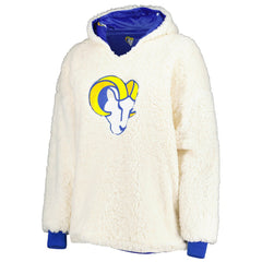 Los Angeles Rams FOCO Repeat Print Reversible Hoodeez discount