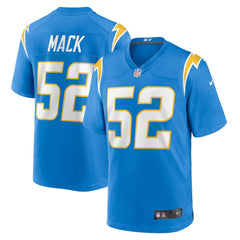 Khalil Mack Los Angeles Chargers Game Jersey - Powder Blue for sale