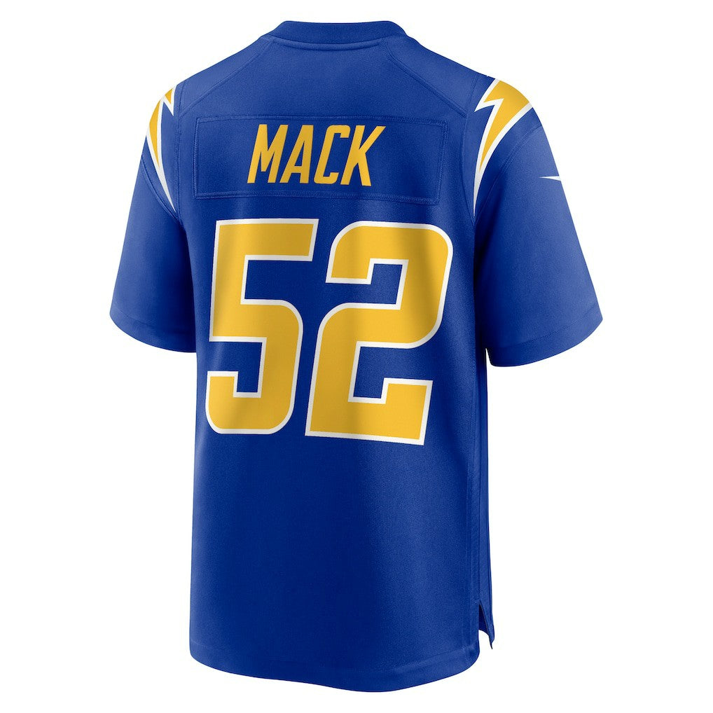 Khalil Mack Los Angeles Chargers Alternate Game Jersey - Royal outlet