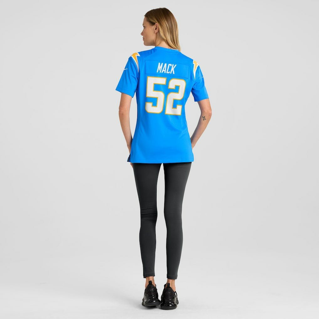 Khalil Mack Los Angeles Chargers Women's Player Jersey - Powder Blue on sale