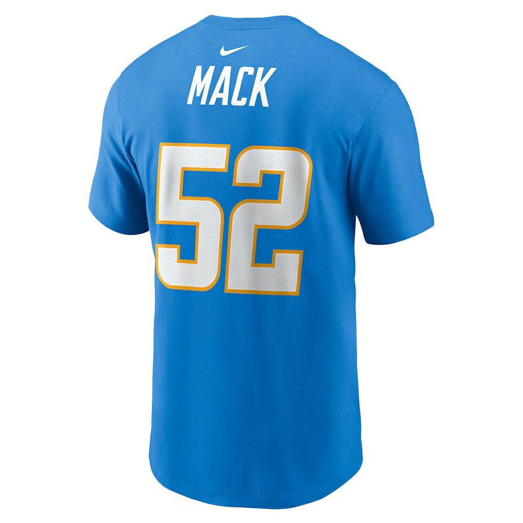 Khalil Mack Los Angeles Chargers Player Name & Number T-Shirt - Powder Blue cheap