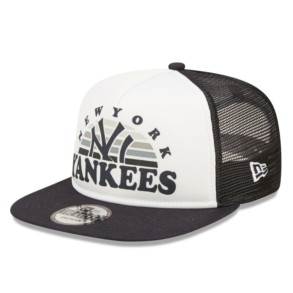 New York Yankees Gradient Golfer 9FIFTY Snapback Hat White/Navy