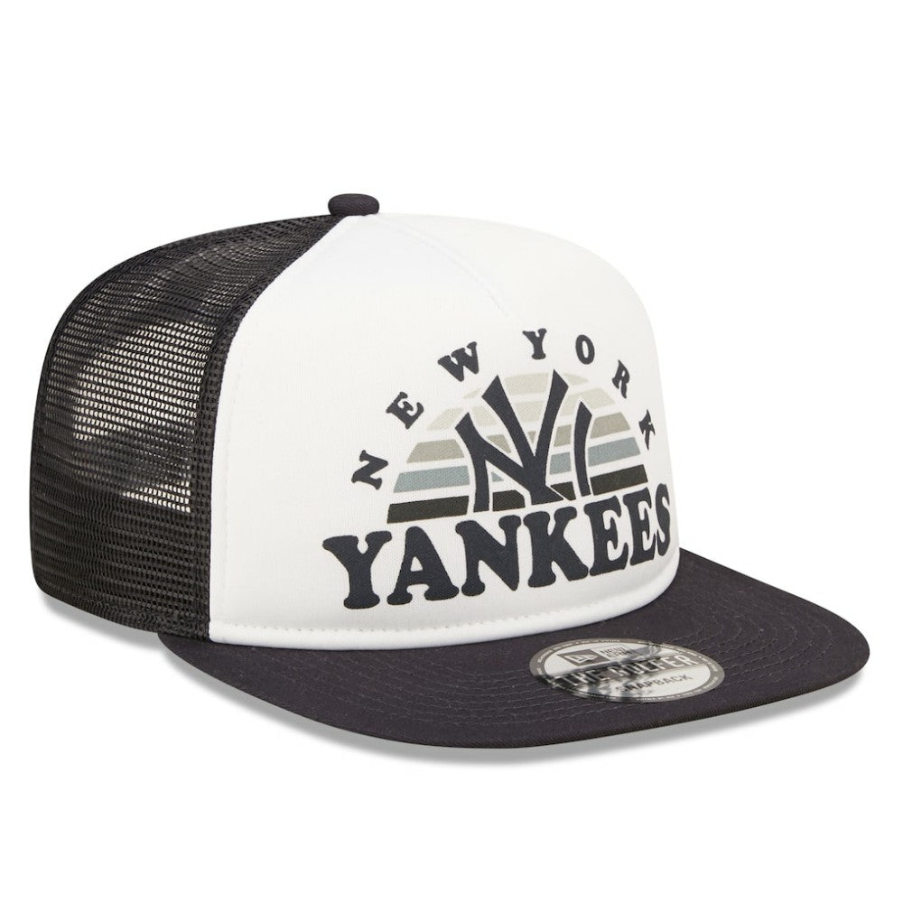 New York Yankees Gradient Golfer 9FIFTY Snapback Hat White/Navy