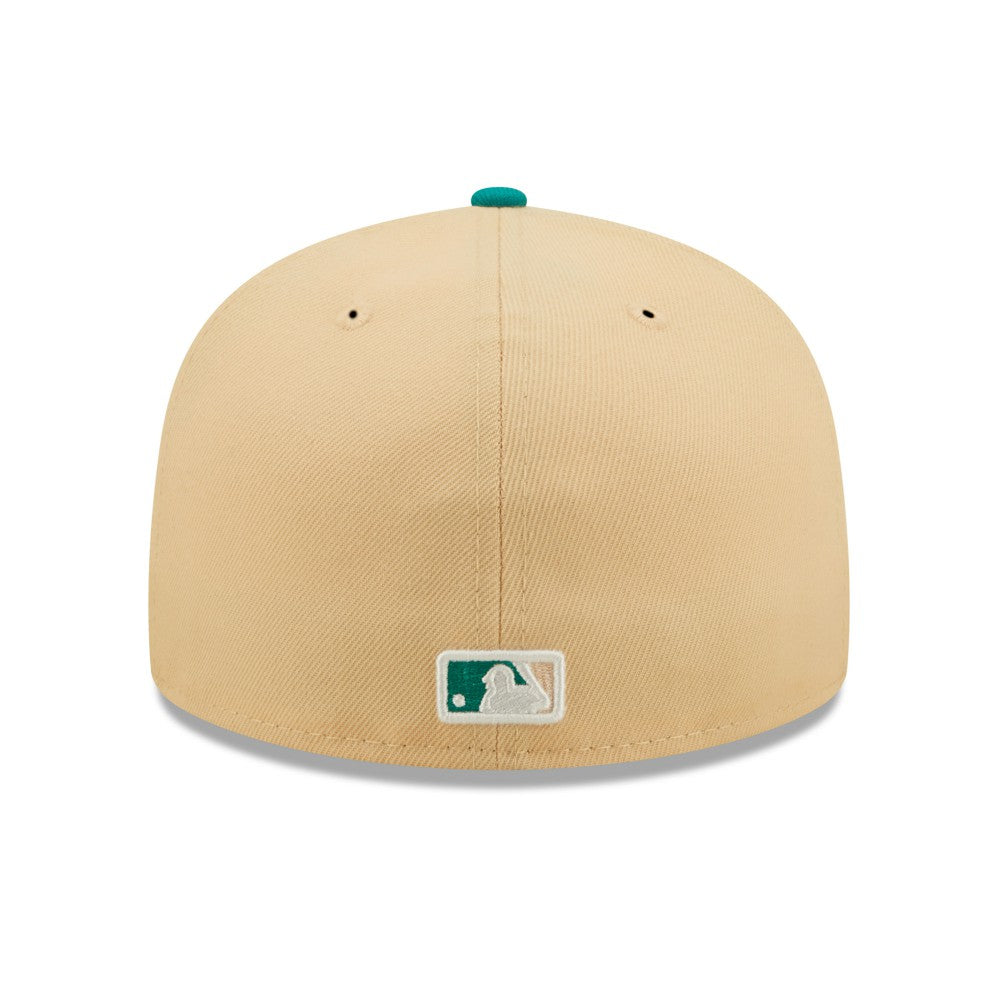 Los Angeles Dodgers  Mango Forest 59FIFTY fitted hat Natural/Teal