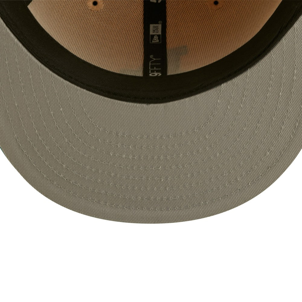 Los Angeles Dodgers  Mango Forest 59FIFTY fitted hat Natural/Teal
