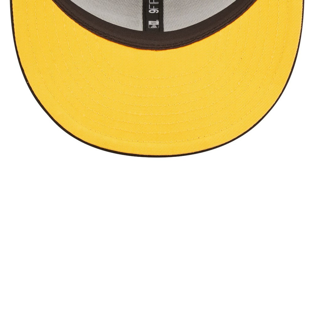 Pittsburgh Pirates Patriot Trucker 9FIFTY Snapback Hat Black