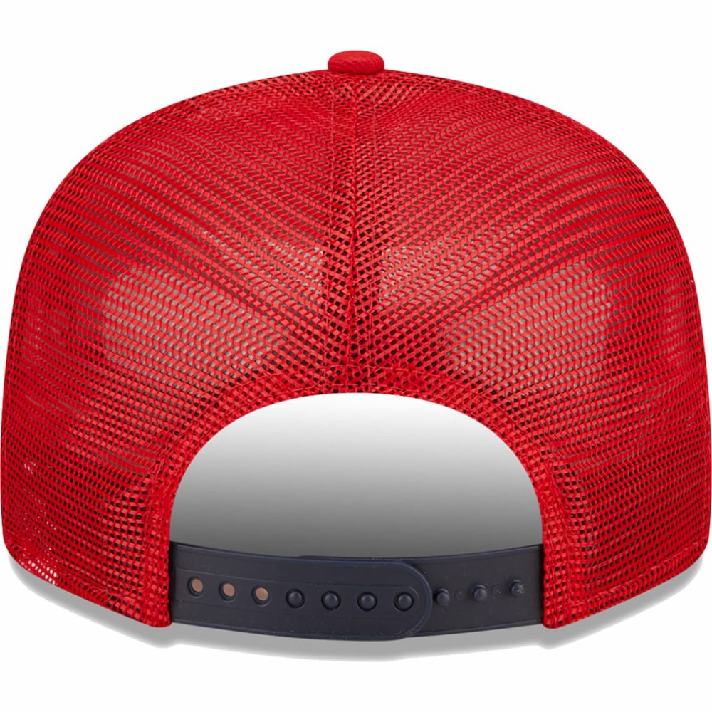 Washington Nationals Patriot Trucker 9FIFTY Snapback Hat Red