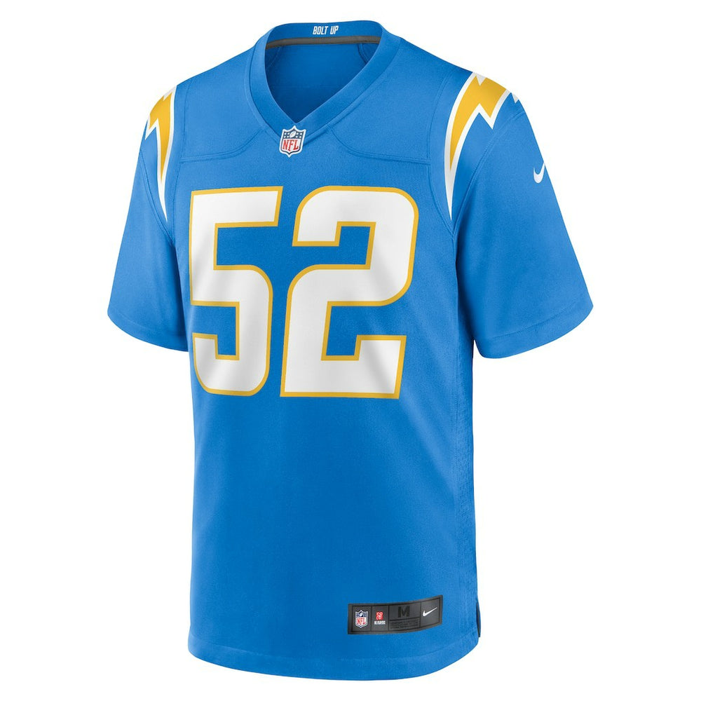 Khalil Mack Los Angeles Chargers Youth Game Jersey - Powder Blue on sale