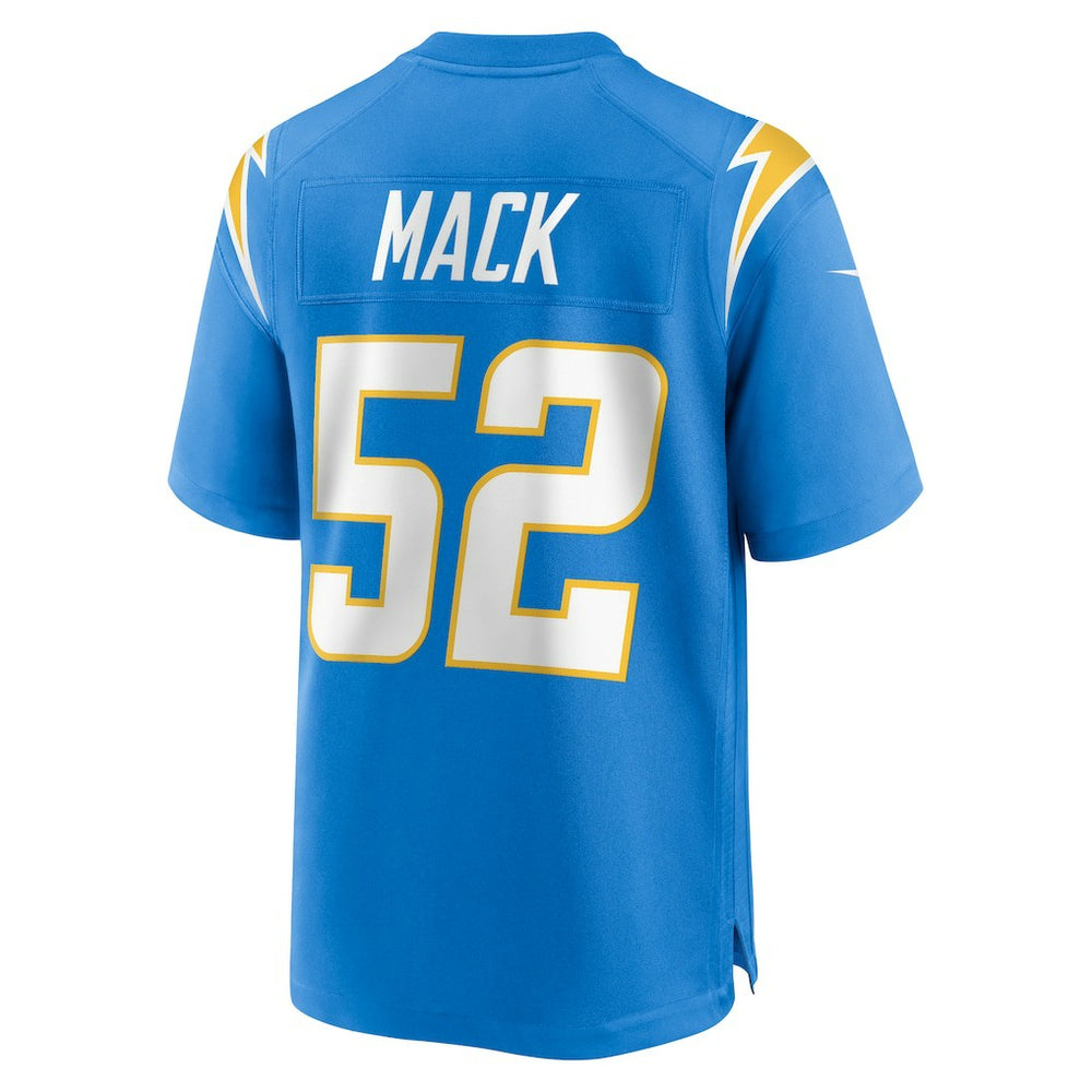 Khalil Mack Los Angeles Chargers Youth Game Jersey - Powder Blue on sale
