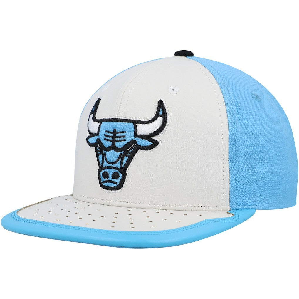 Chicago Bulls Day One Snapback Hat - White/Light Blue shop