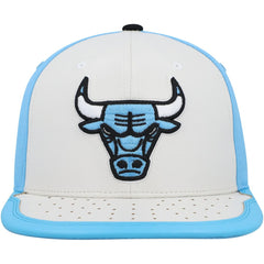 Chicago Bulls Day One Snapback Hat - White/Light Blue shop
