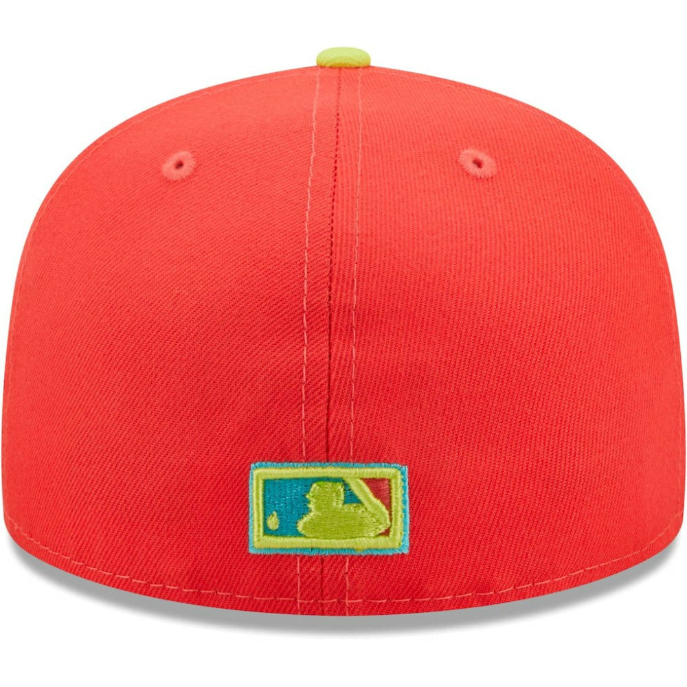 Chicago White Sox   Lava Highlighter Combo 59FIFTY Fitted Hat Red/Neon Green