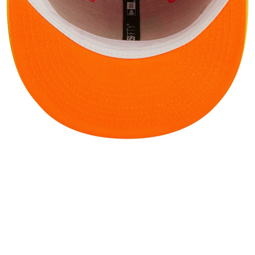 Chicago White Sox   Lava Highlighter Combo 59FIFTY Fitted Hat Red/Neon Green