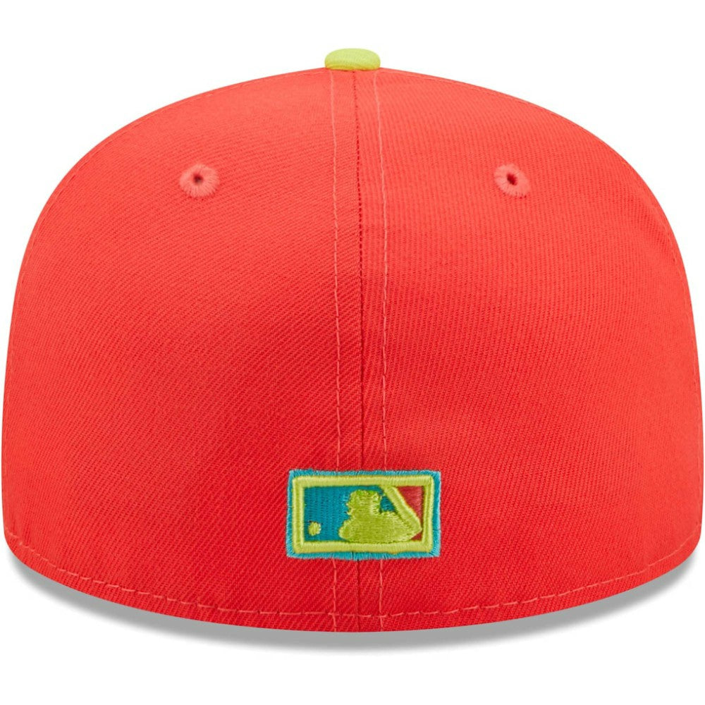 San Francisco Giants   Lava Highlighter Combo 59FIFTY Fitted Hat Red/Neon Green
