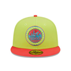 Chicago White Sox 1983 MLB All-Star Game Cyber Highlighter 59FIFTY Fitted Hat Green/Red