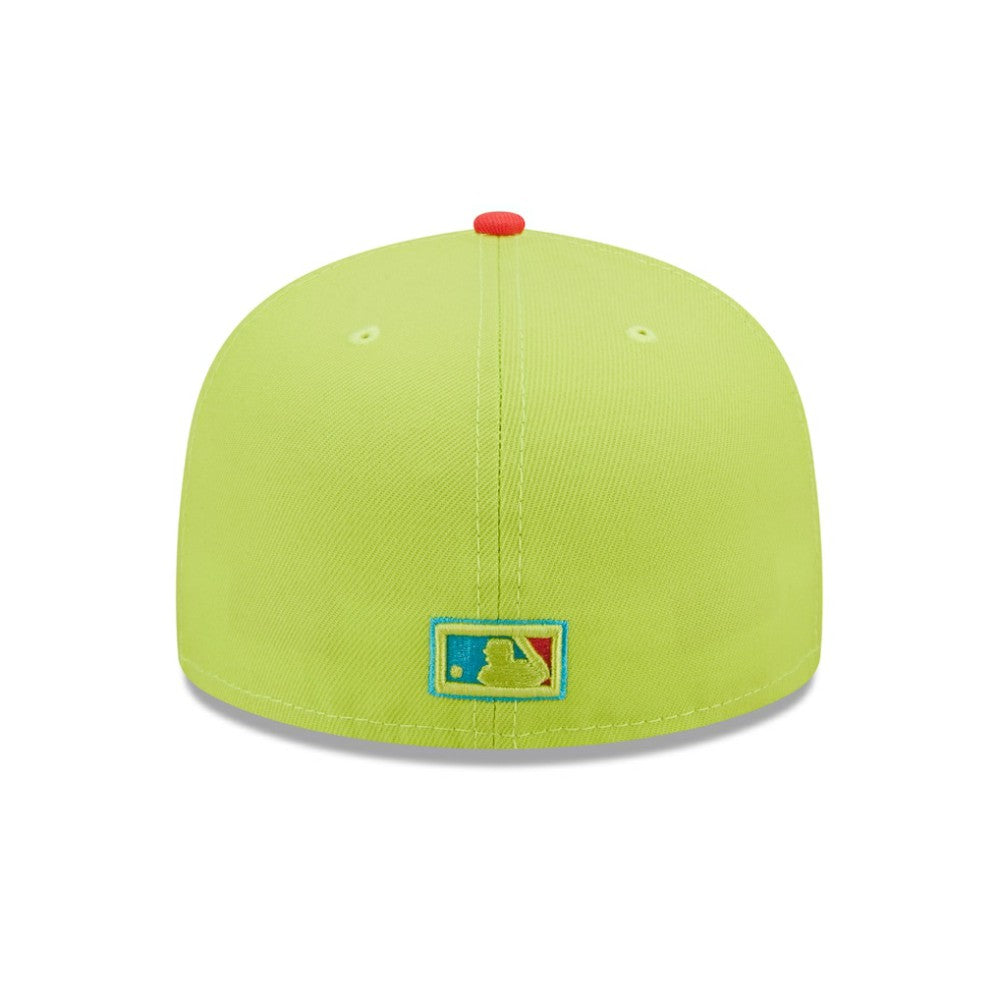 Chicago White Sox 1983 MLB All-Star Game Cyber Highlighter 59FIFTY Fitted Hat Green/Red