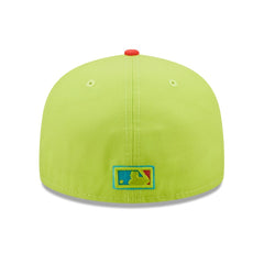 New York Yankees Cyber Highlighter 59FIFTY Fitted Hat Green/Red