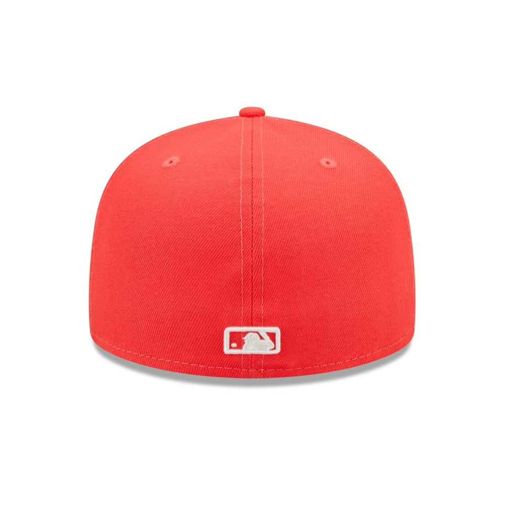 Chicago White Sox Lava Highlighter Logo 59FIFTY Fitted Hat Red