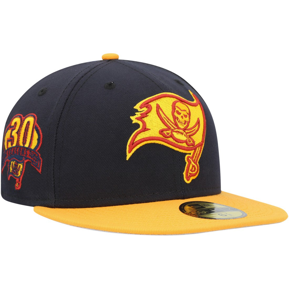Tampa Bay Buccaneers New Era 30 Seasons 59FIFTY Fitted Hat - Navy/Gold online