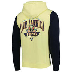 Club America Retro Raglan Pullover Hoodie - Yellow online