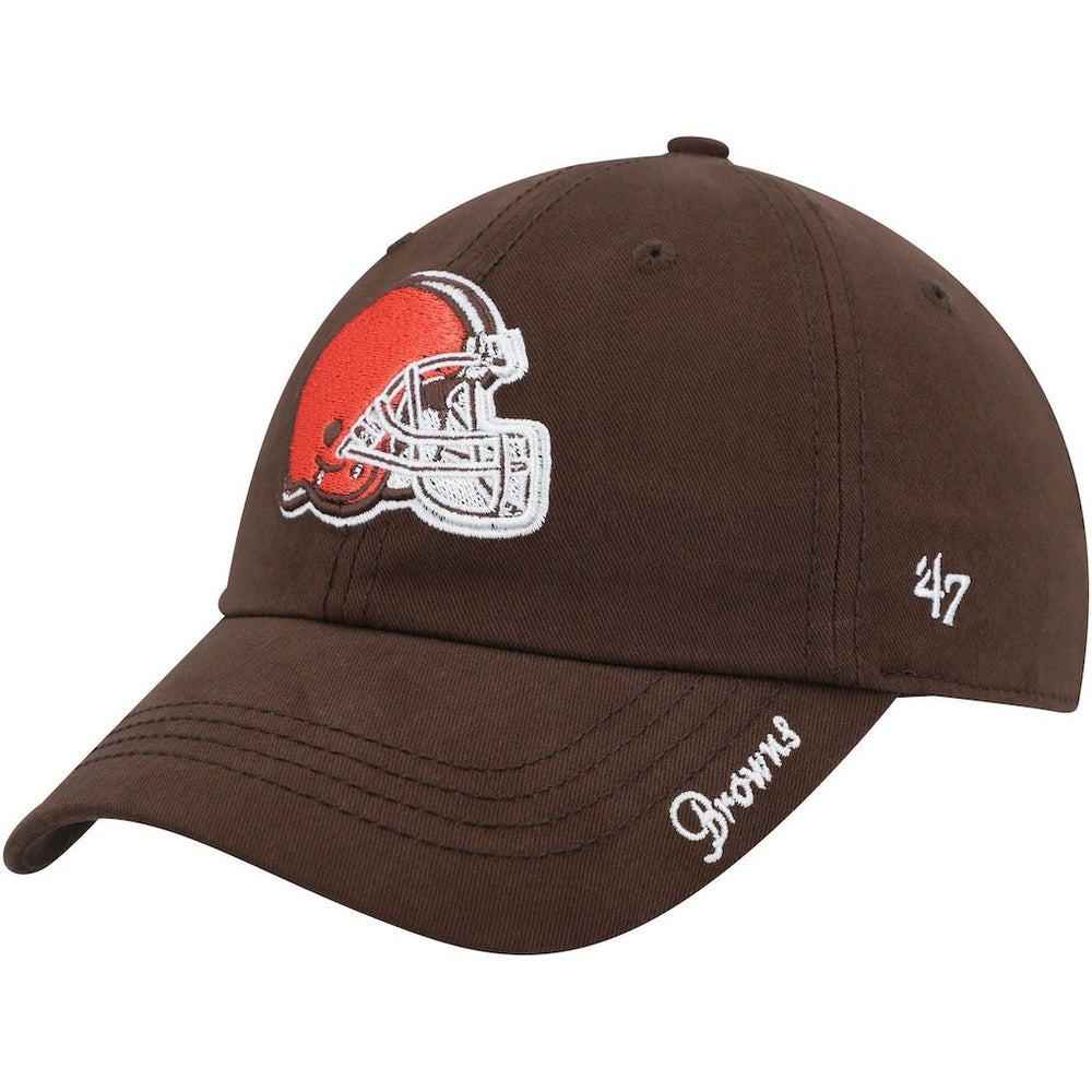 Cleveland Browns '47 Women's Miata Clean Up Primary Logo Adjustable Hat - Brown sale