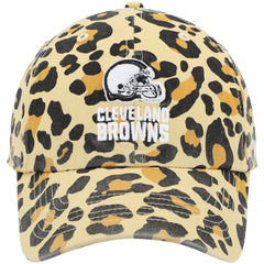 Cleveland Browns '47 Women's Bagheera Clean Up Allover Adjustable Hat - Tan for sale
