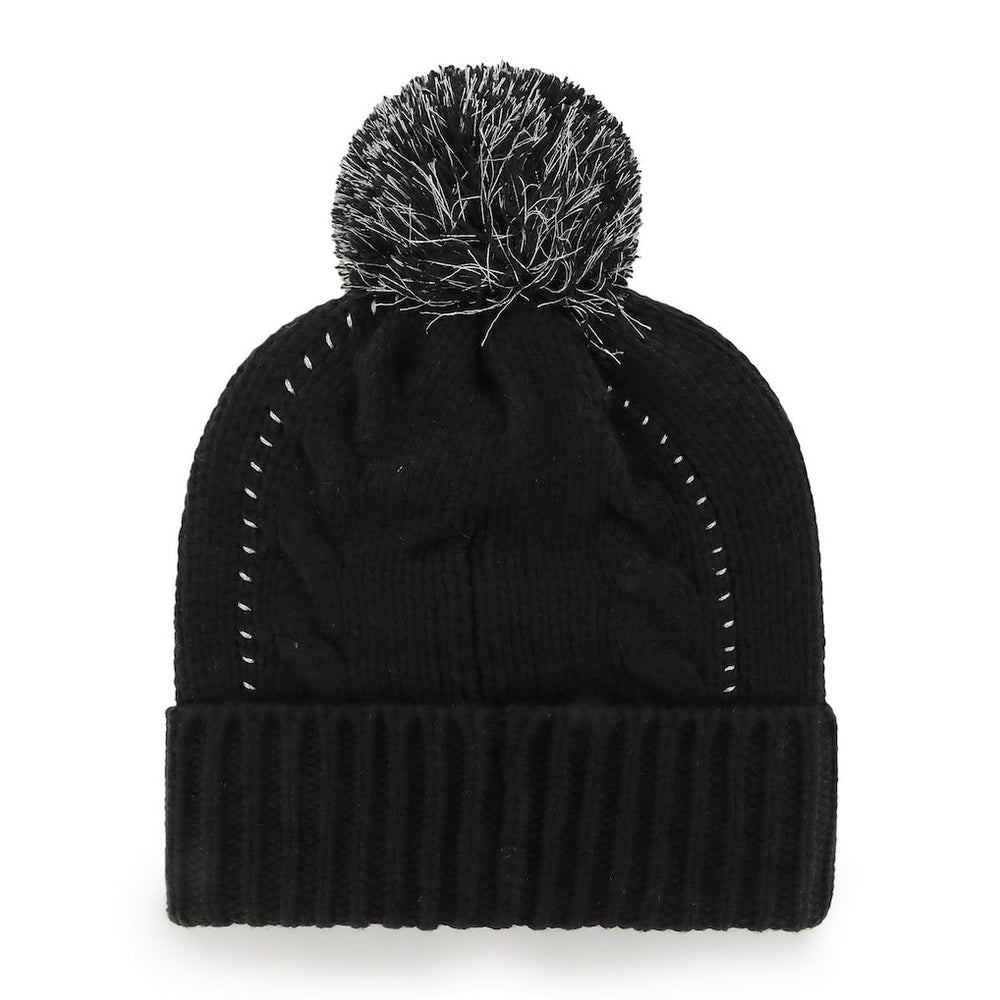 New Orleans Saints '47 Women's Bauble Cuffed Knit Hat with Pom - Black outlet