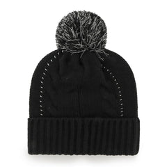 New Orleans Saints '47 Women's Bauble Cuffed Knit Hat with Pom - Black outlet