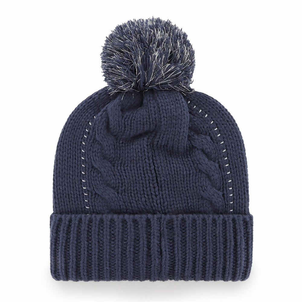 Tennessee Titans '47 Women's Bauble Cuffed Knit Hat with Pom - Navy outlet