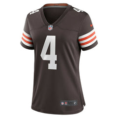 Deshaun Watson Cleveland Browns Women's Player Jersey - Brown for sale