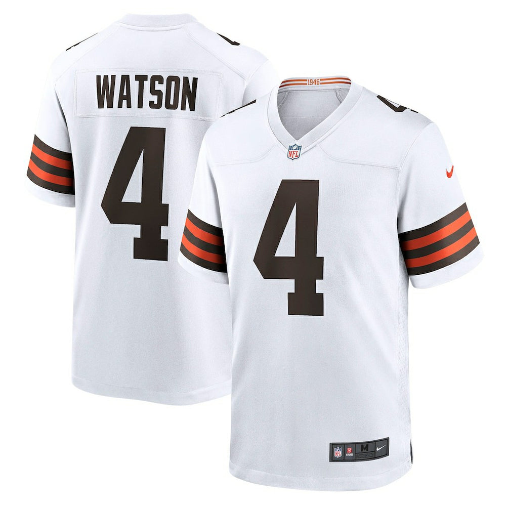 Deshaun Watson Cleveland Browns Game Jersey - White discount