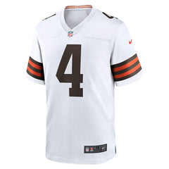 Deshaun Watson Cleveland Browns Game Jersey - White discount