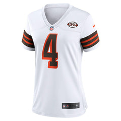 Deshaun Watson Cleveland Browns Women's Player Jersey - White for sale