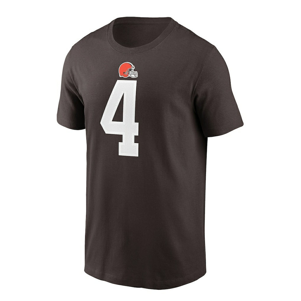 Deshaun Watson Cleveland Browns Player Name & Number T-Shirt - Brown for sale