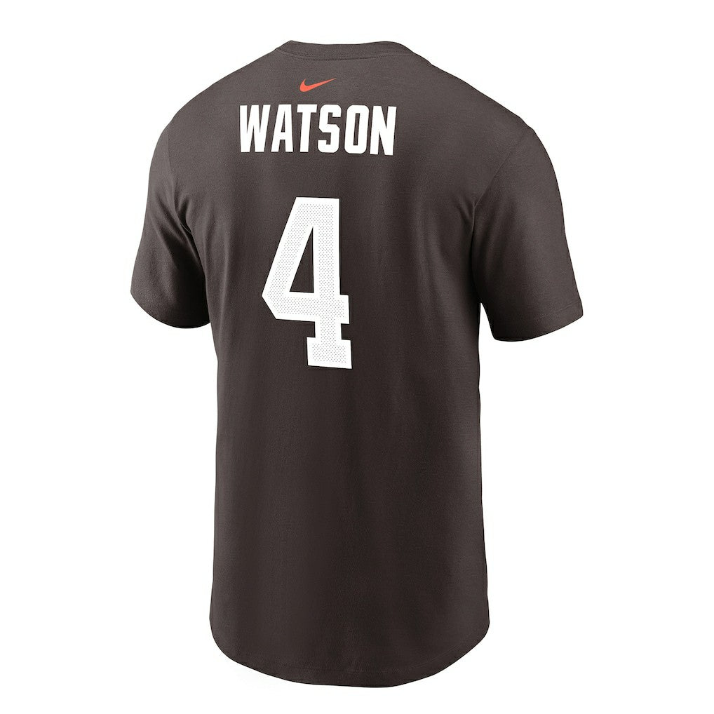 Deshaun Watson Cleveland Browns Player Name & Number T-Shirt - Brown for sale