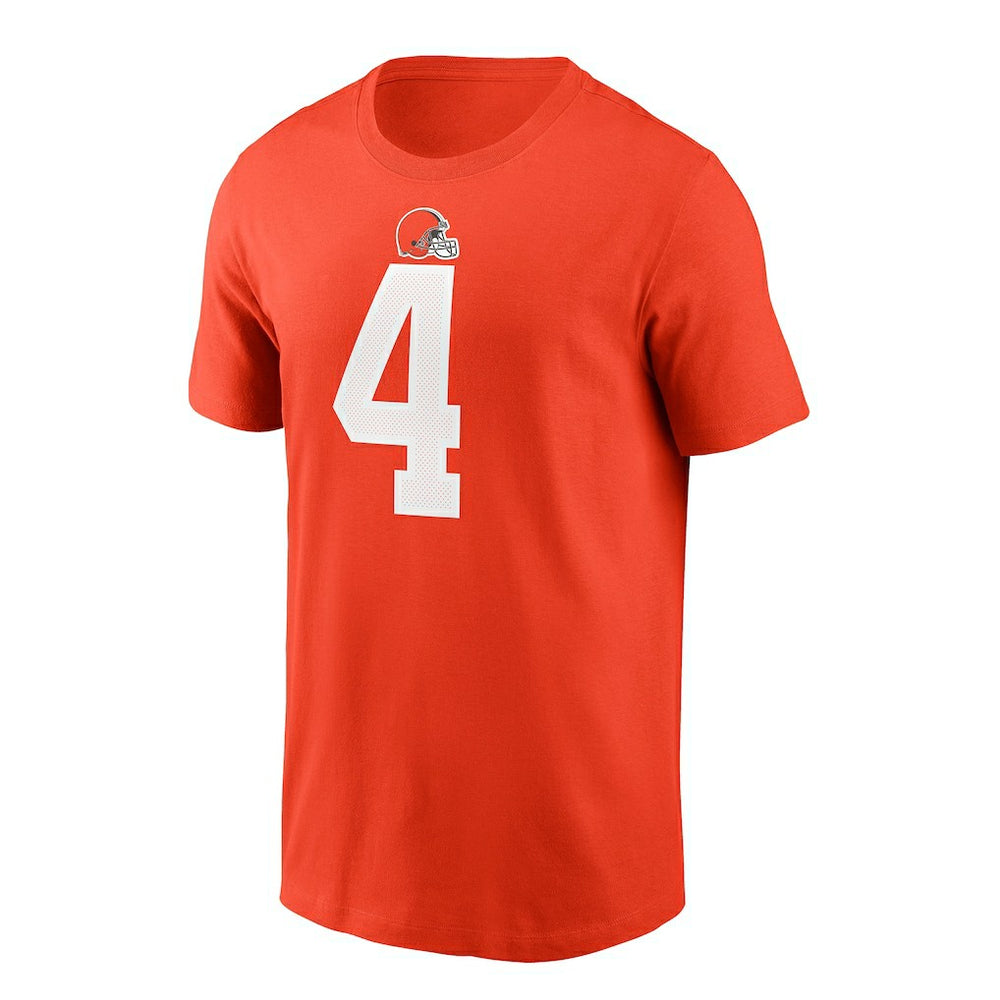 Deshaun Watson Cleveland Browns Player Name & Number T-Shirt - Orange cheap