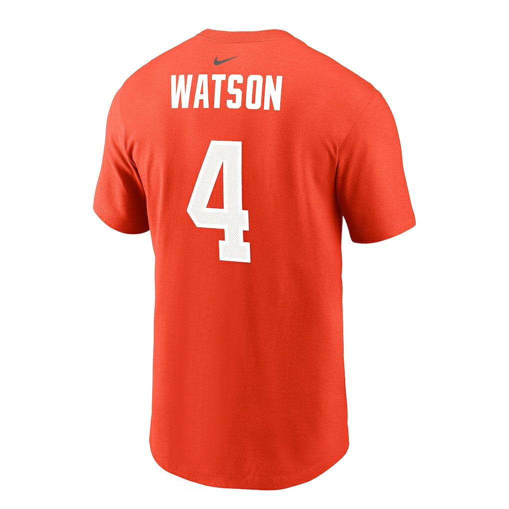 Deshaun Watson Cleveland Browns Player Name & Number T-Shirt - Orange cheap