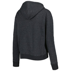 Las Vegas Raiders '47 Women's Color Rise Kennedy Notch Neck Pullover Hoodie - Black on sale
