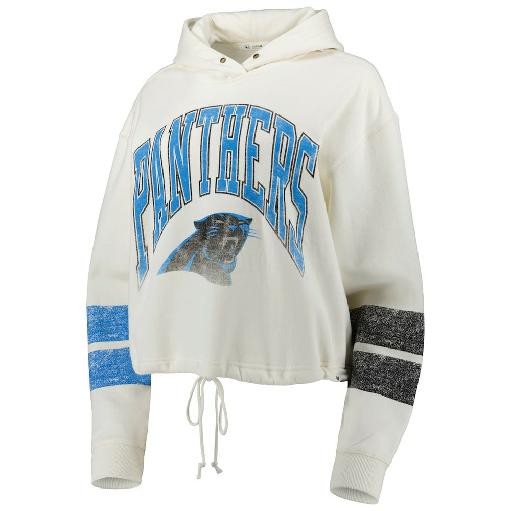 Carolina Panthers '47 Women's Harper Pullover Hoodie - Oatmeal sale