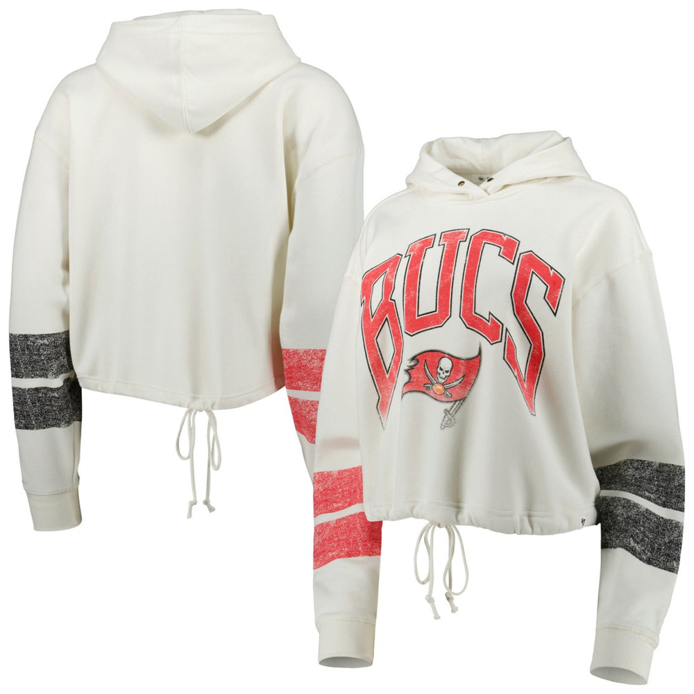 Tampa Bay Buccaneers '47 Women's Harper Pullover Hoodie - Oatmeal online