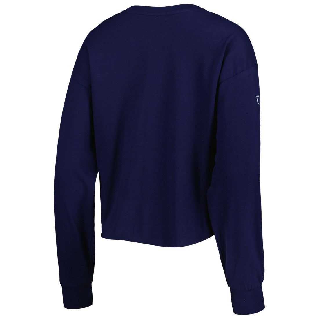 Tennessee Titans '47 Women's Skyler Parkway Cropped Long Sleeve T-Shirt - Navy discount