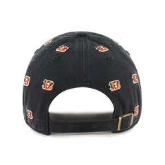 Cincinnati Bengals '47 Women's Confetti Clean Up Adjustable Hat - Black discount