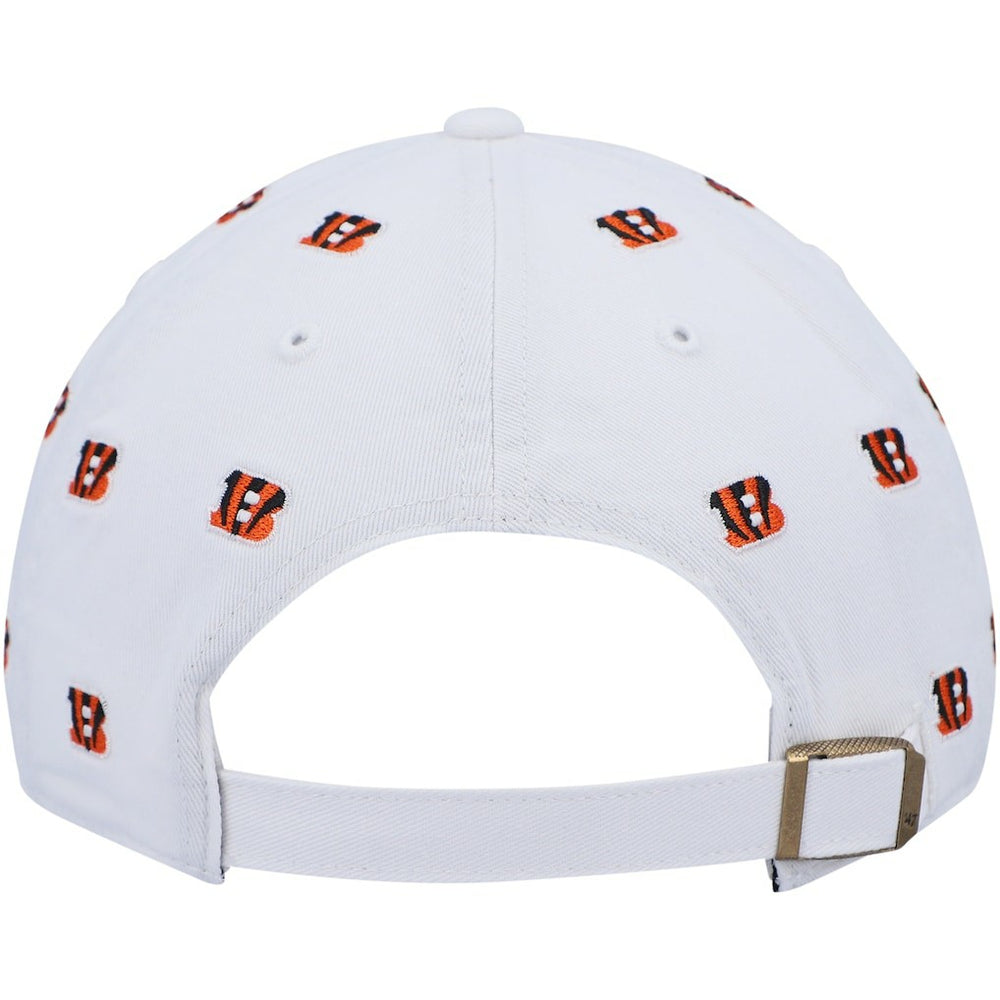 Cincinnati Bengals '47 Women's Confetti Clean Up Adjustable Hat - White cheap