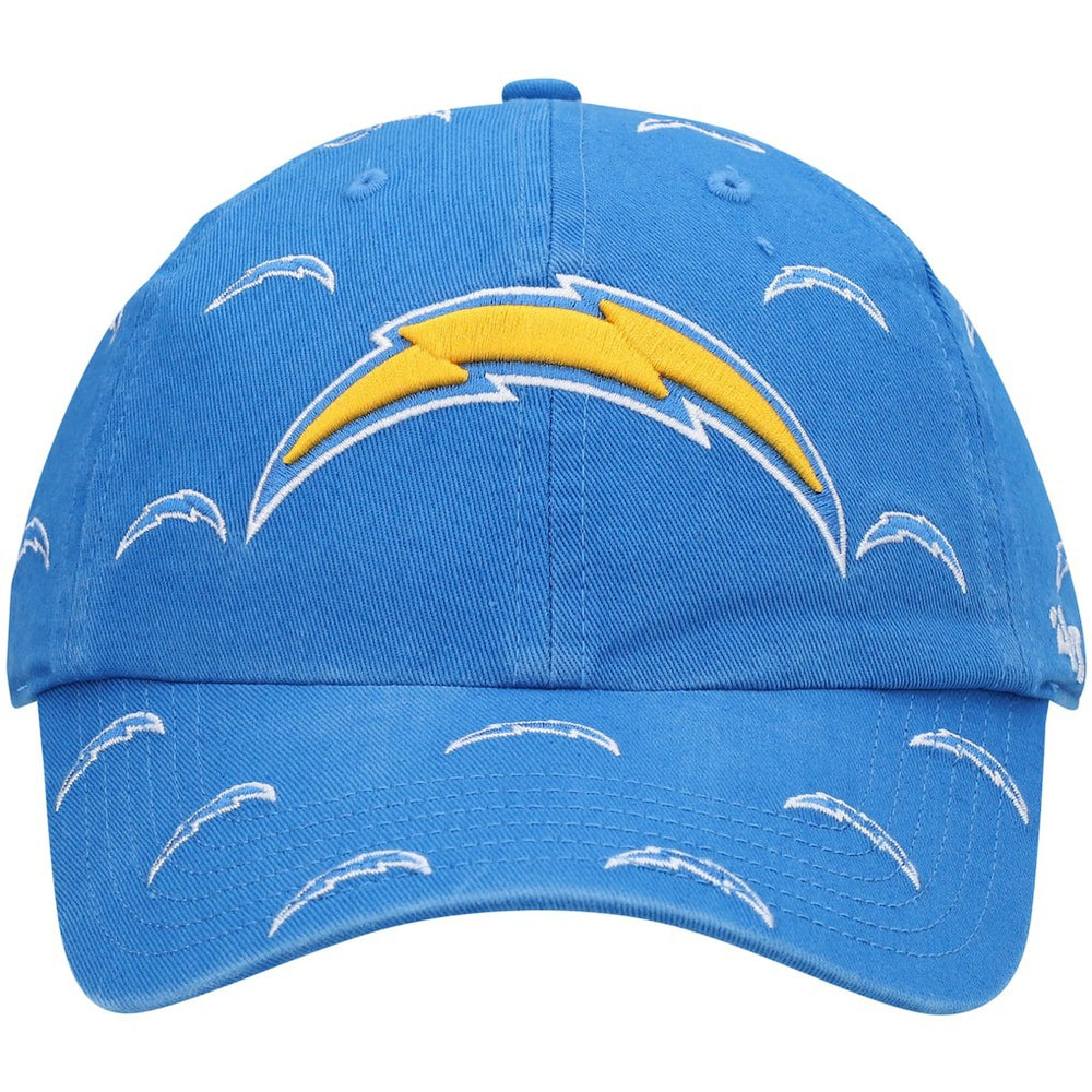 Los Angeles Chargers '47 Women's Confetti Clean Up Adjustable Hat - Powder Blue on sale